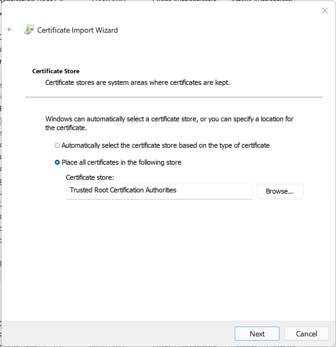 Import wizard 3